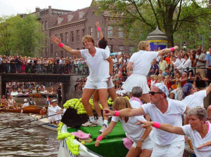 Canal Parade 2003 met Smashing Pink boot