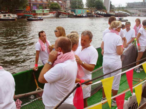 Canal Parade 2003 met Smashing Pink boot